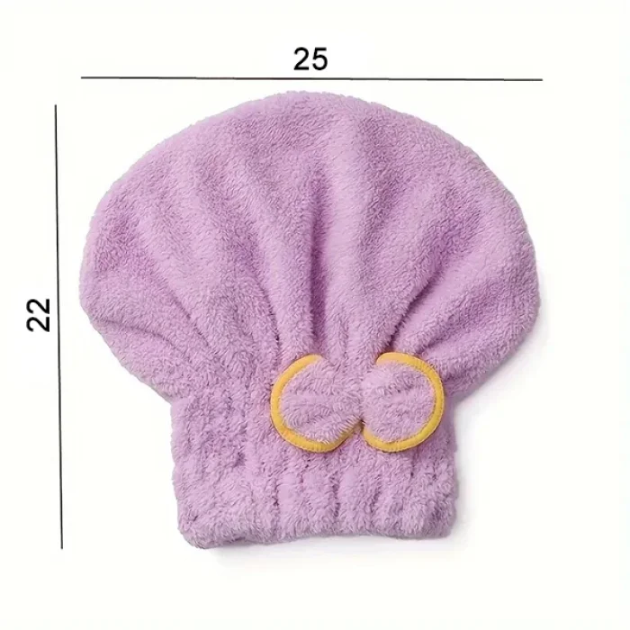 Havlu Saç Kurutma Bonesi Kafa Havlusu Duş Bonesi Islak Saç Kurulama Bonesi