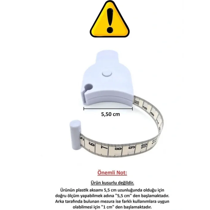 Ergonomik Vücut Ölçüm Mezurası