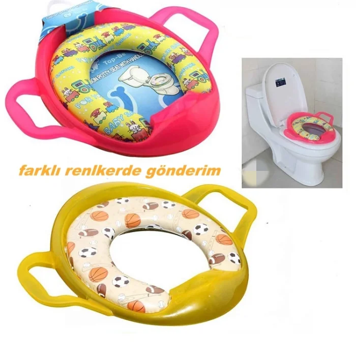 Çocuk Klozet Kapağı Kulplu