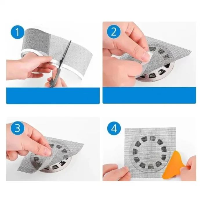 Gider Süzgeci ve Sineklik Tamir Kiti 12 cm  4 metre