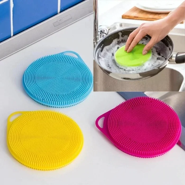 Silikon Bulaşık Süngeri 2 Adet