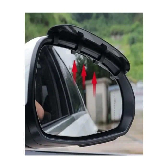 Araba Ayna Yağmur Koruyucu Siper Karbon Desenli