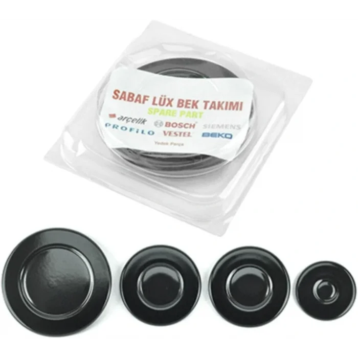 8 Parça Üniversal Fırın Bek ve Kapak Takımı Tüm Markalara Uyumlu (PROFİLO-BOSCH-SİEMENS UYUMSUZ)