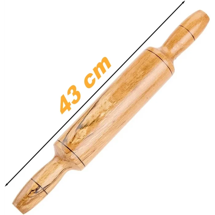 Ahşap Oklava Merdane Hamur Açıcı Oklava