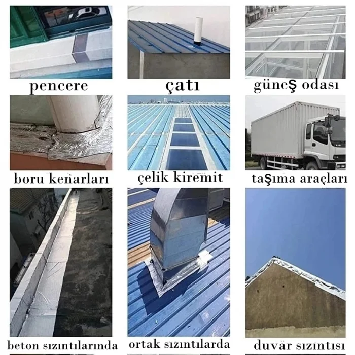 Alüminyum İzolasyon Çamur Bant 1.5 metre