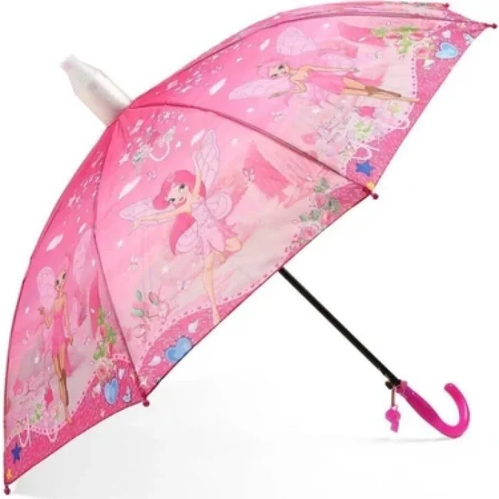 Bardaklı Kız Çocuk Şemsiye Düdüklü