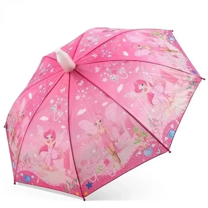 Bardaklı Kız Çocuk Şemsiye Düdüklü