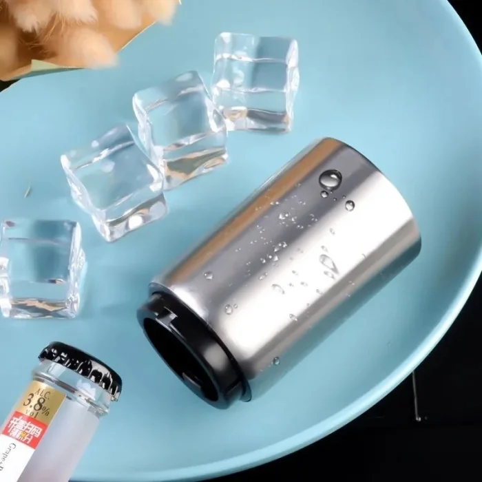 Bas Çek Şişe Açacağı Siyah Renk