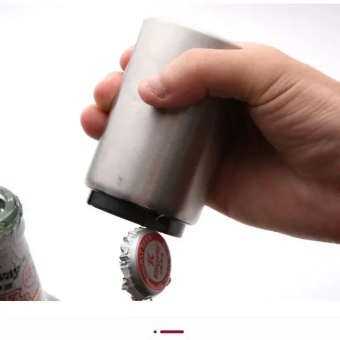 Bas Çek Şişe Açacağı Siyah Renk