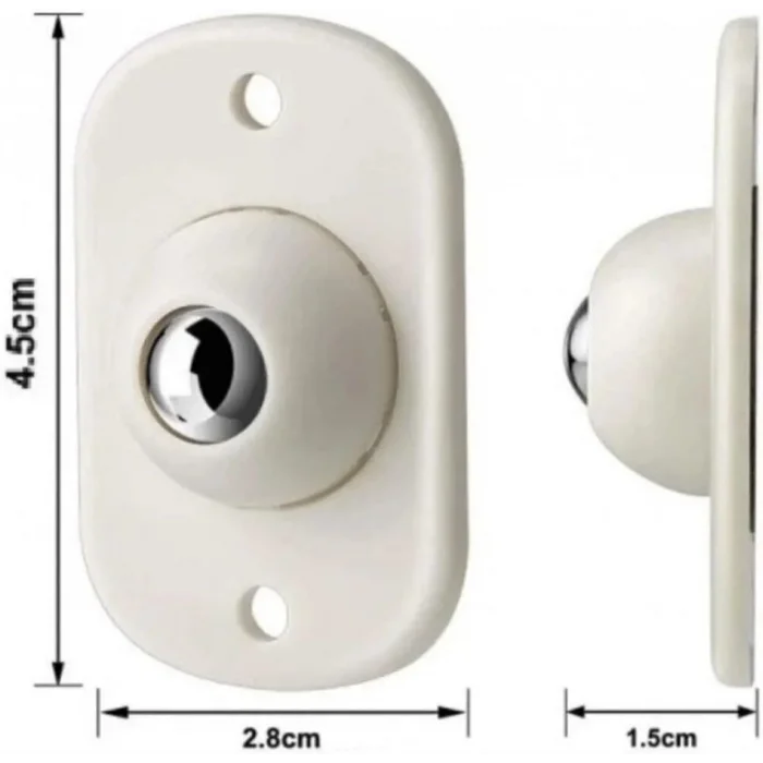 Bilyeli Eşya Kaydırma Aparatı 4 Lü Set