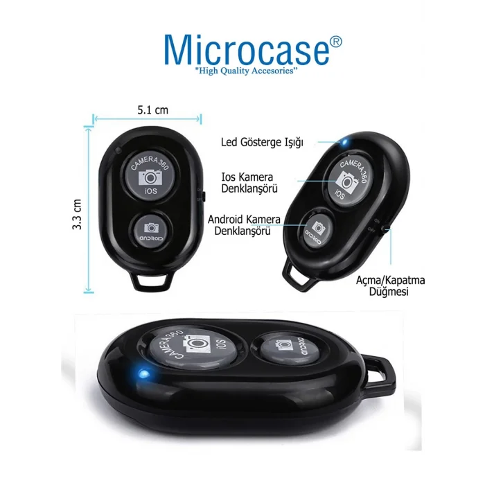 Bluetooth Selfie Kumandası