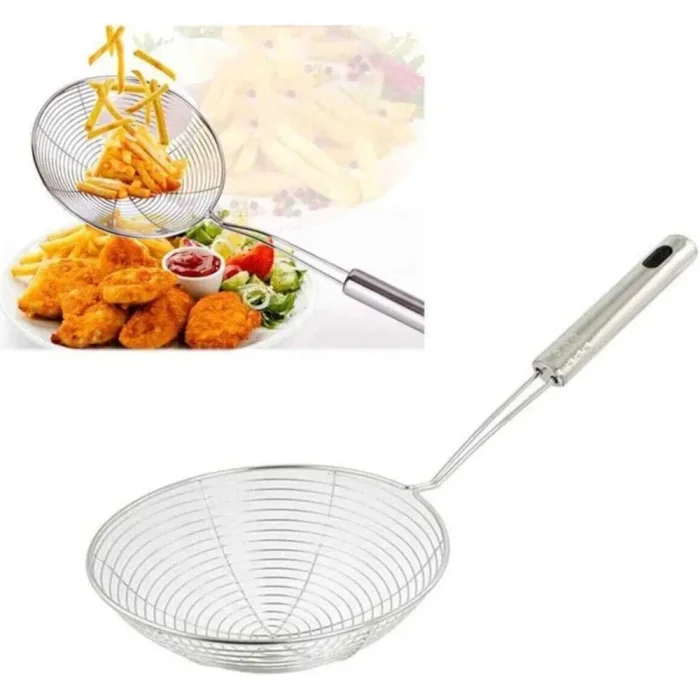 Çelik Lüx Yağ Kevgiri