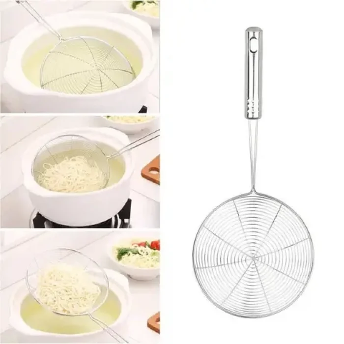 Çelik Lüx Yağ Kevgiri