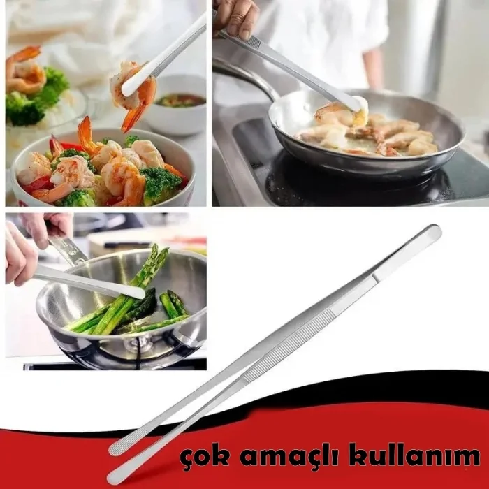 Cımbız Maşa Pişirme Cımbızı