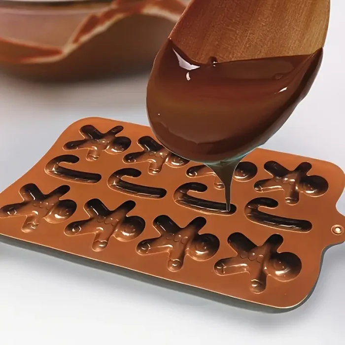 Dubai Çikolata Kalıbı Çok Figürlü Mini Jelibon Şekilli Buzluk Dondurma Kalıpları