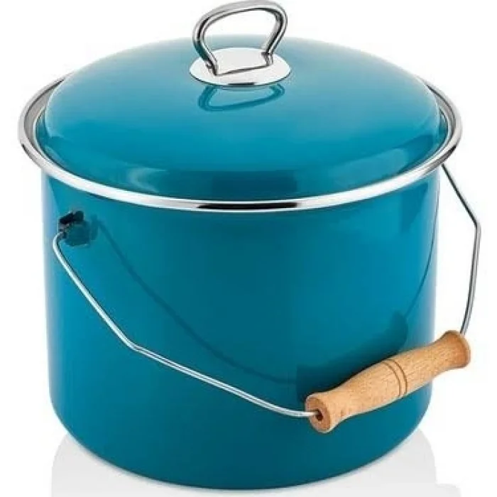 Emaye Bakraç Yoğurt Kovası