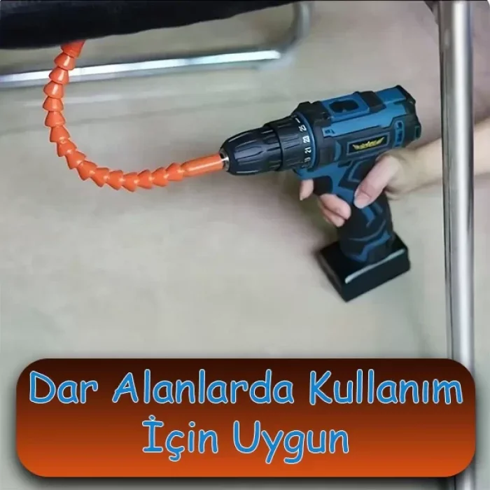 Esnek Kıvrılabilir Matkap Ucu Şaft