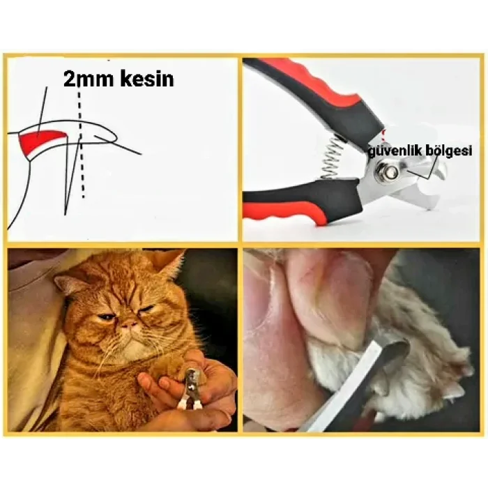 Kedi Köpek Tırnak Makası