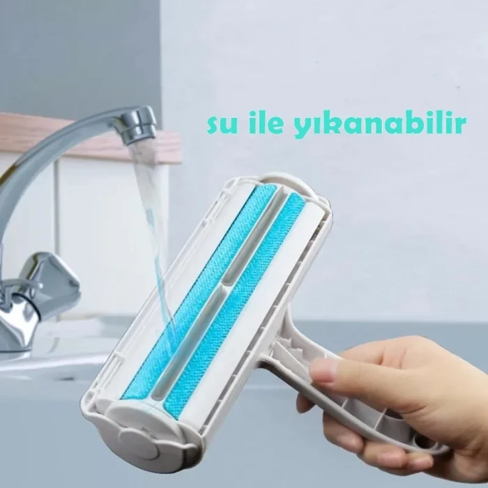 Hazneli Kedi Köpek Tüy Temizleyici Toplayıcı
