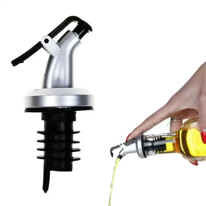 Kapaklı Şişe Ucu Yağdanlık Tıpa 1 Adet