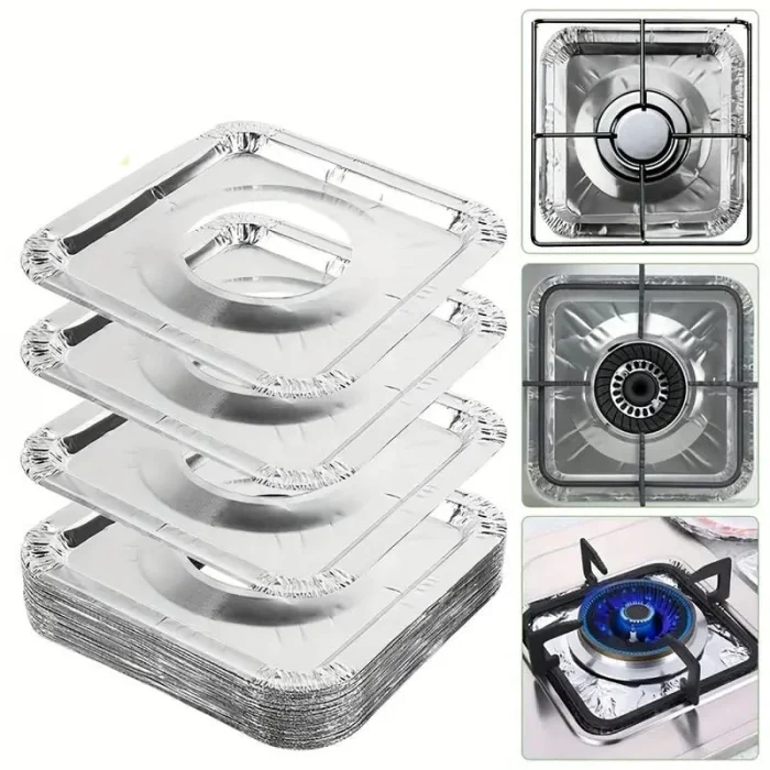 Ocak Üstü Yağ Koruyucu Alüminyum Levha 10 Adet