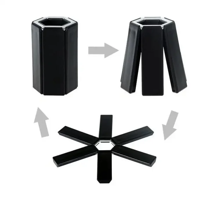 Katlanır Isıya Dayanıklı Nihale Tencere Altlığı