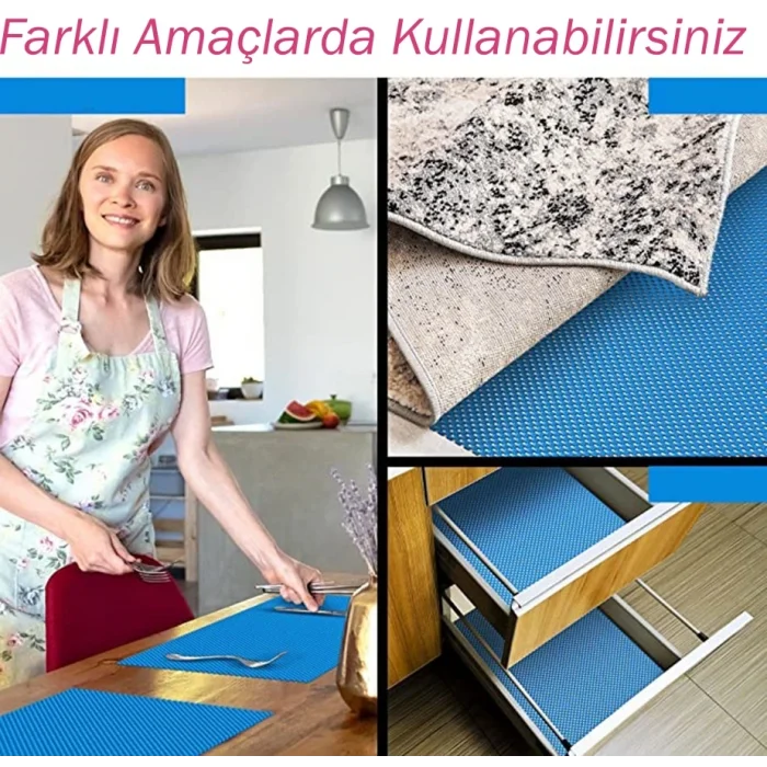 Kaydırmaz Rulo Mat Halı Çekmece Sofra Dolap Kaydırmazı 30*100 cm