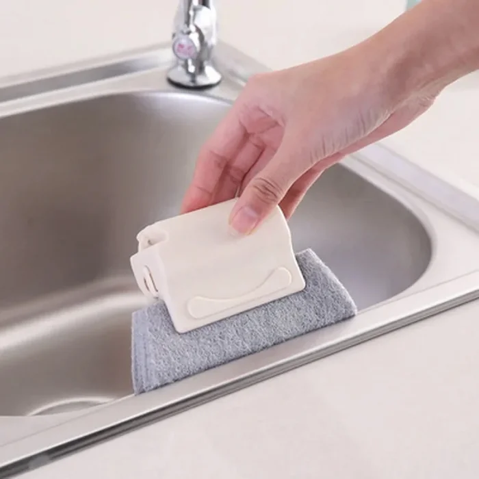 Köşe Pencere Panjur Oluk Duşakabin Kenarı ve Kapı Eşiği Temizleme Süngeri