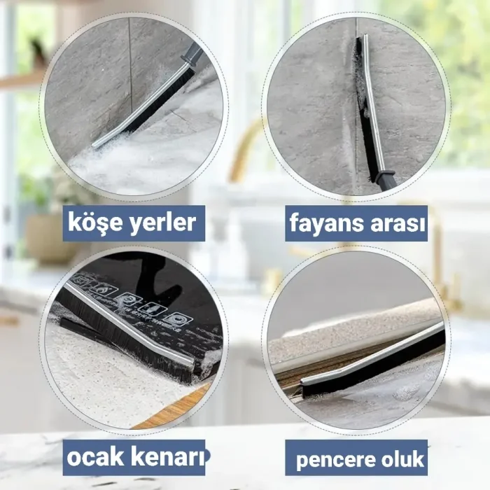 Köşe Temizleme Fırçası Sert yapılı