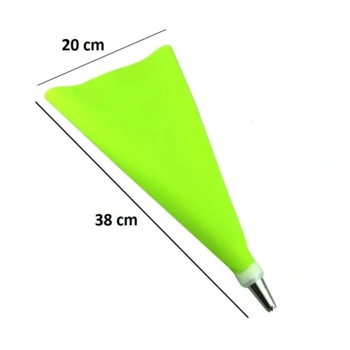 Krema Torbası Metal Uçlu 9 Parça