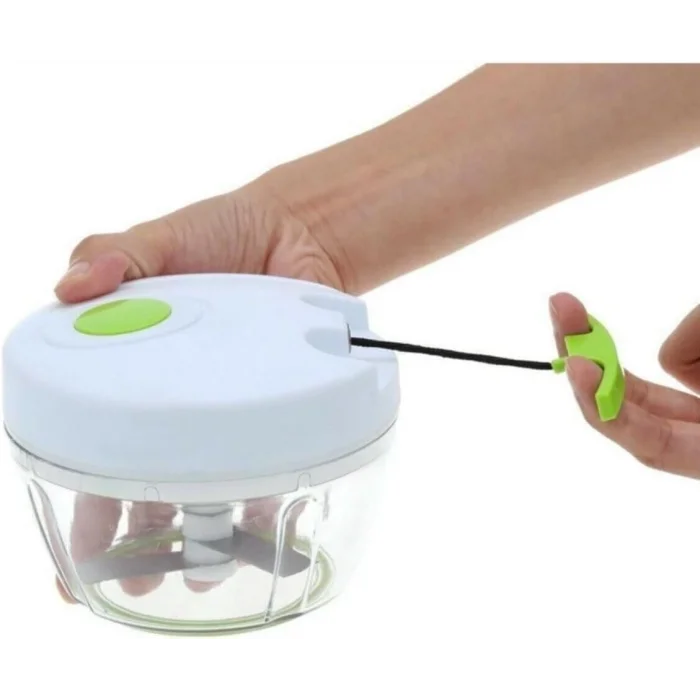 Küçük 3 Bıçaklı Ipli El Rondosu Doğrayıcı Asorti