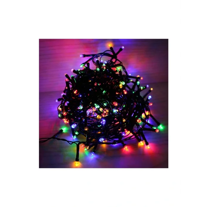 LED Light Renkli LED Işık 100 LED 4 Metre Pirinç LED Işık 220 V Fişli