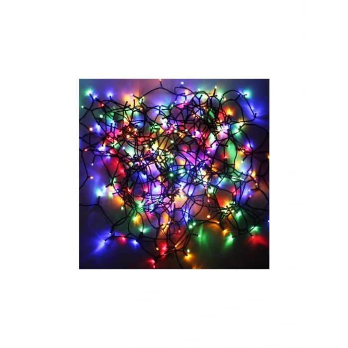 LED Light Renkli LED Işık 100 LED 4 Metre Pirinç LED Işık 220 V Fişli
