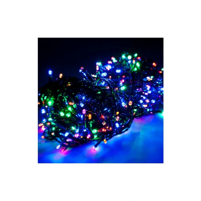 LED Light Renkli LED Işık 100 LED 4 Metre Pirinç LED Işık 220 V Fişli