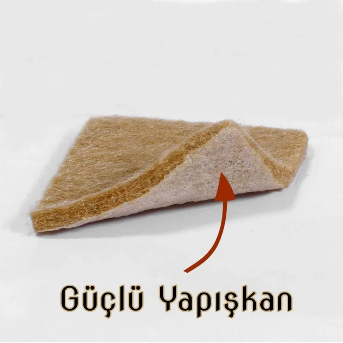 Masa Sandalye Parke Zemin Koruyucu Keçe Yapışkanlı Dikdörtgen 240X120 mm