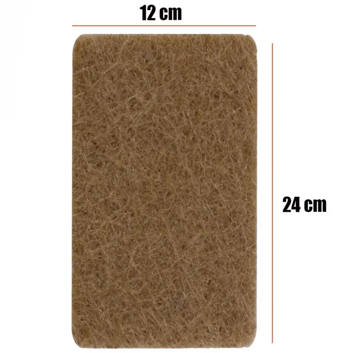 Masa Sandalye Parke Zemin Koruyucu Keçe Yapışkanlı Dikdörtgen 240X120 mm