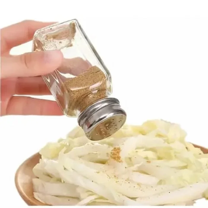 Metal Kapaklı Cam Tuzluk