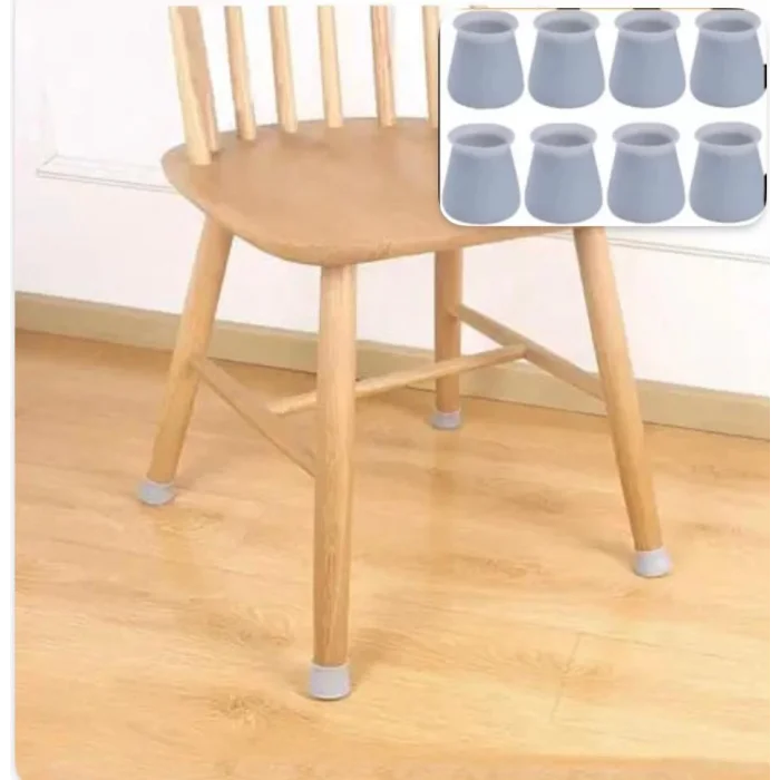 8 Adet Masa Sandalye Silikon Ayak Kılıfı