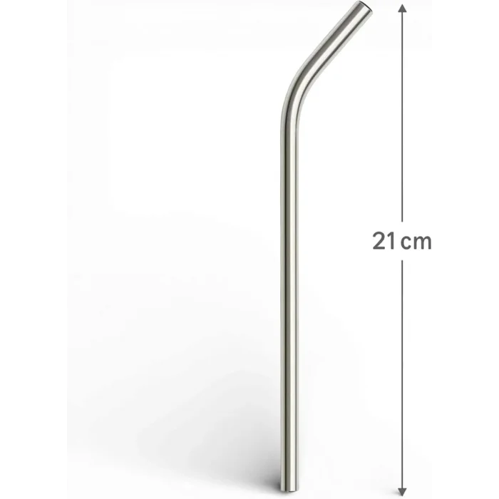 Paslanmaz Çelik Pipet ve Temizleme Fırçası 4 lü