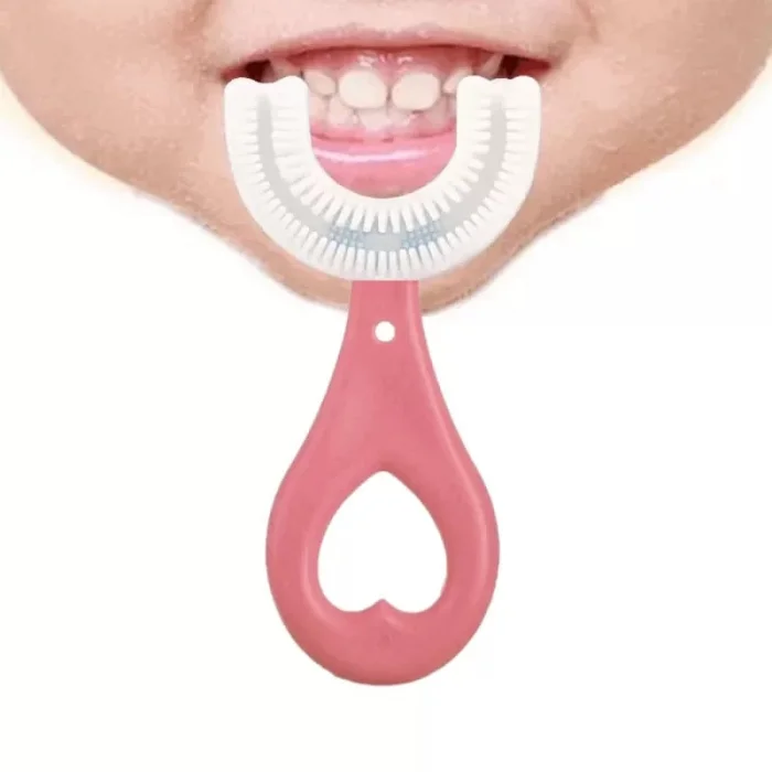 Çocuk Diş Fırçası pembe renk 2-6 Yaş