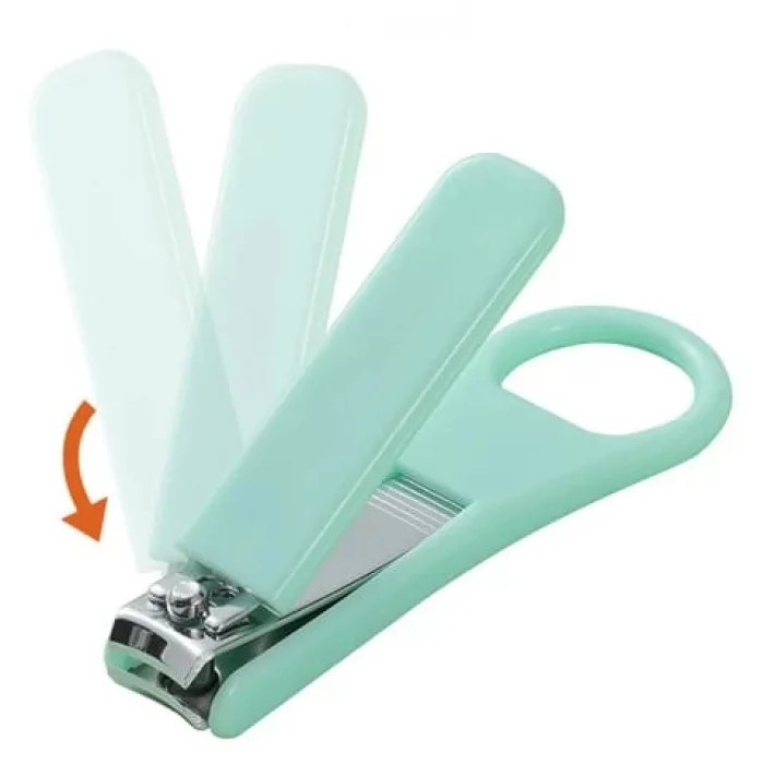 Tırnak Makası Plastik Çiçek Desenli