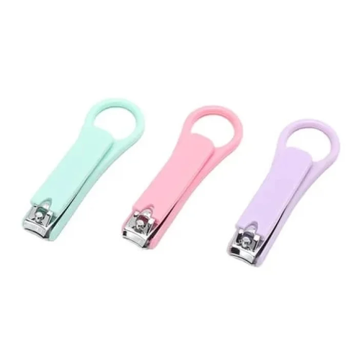 Tırnak Makası Plastik Çiçek Desenli