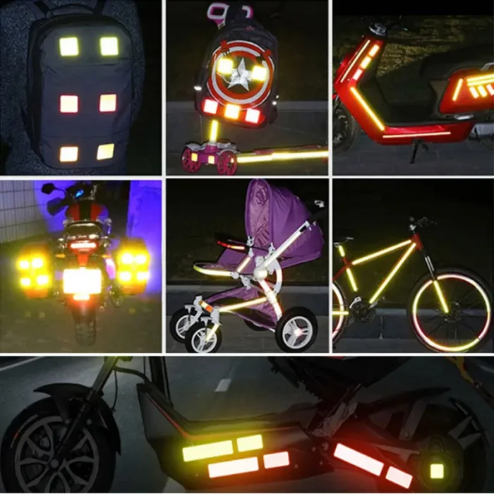 Reflektif Araç Kapısı Stickerı 1 Adet