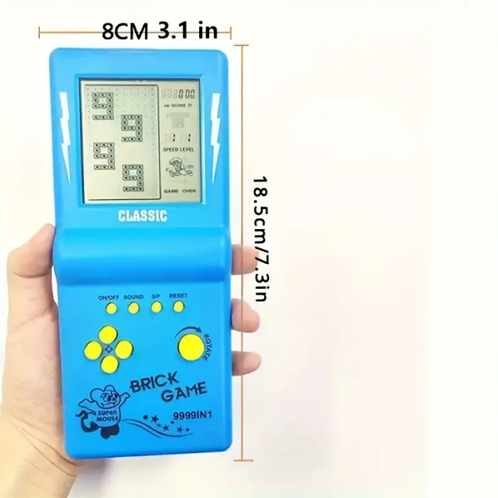 Renkli Tetris El Atarisi Nostaljik Oyuncak