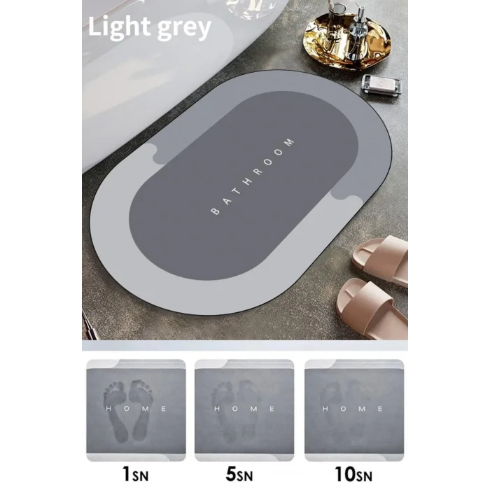 Su Emici Banyo Paspası Pembe renk