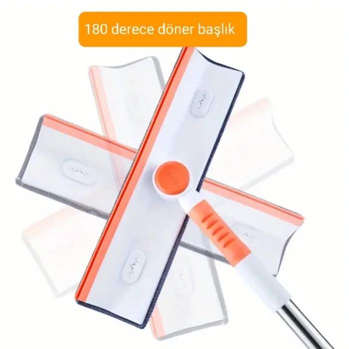 Teleskopik Cam Silme Aparatı