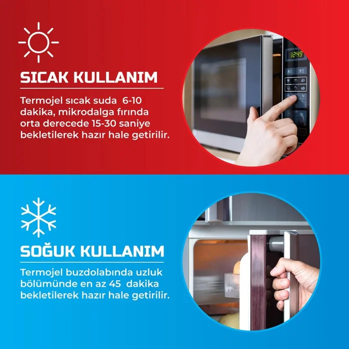 Termojel -Sıcak Soğuk Jel