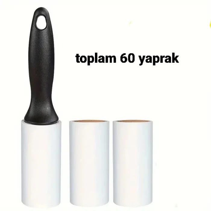 Toz Tüy Alma Rulosu 3 Yedek rulo