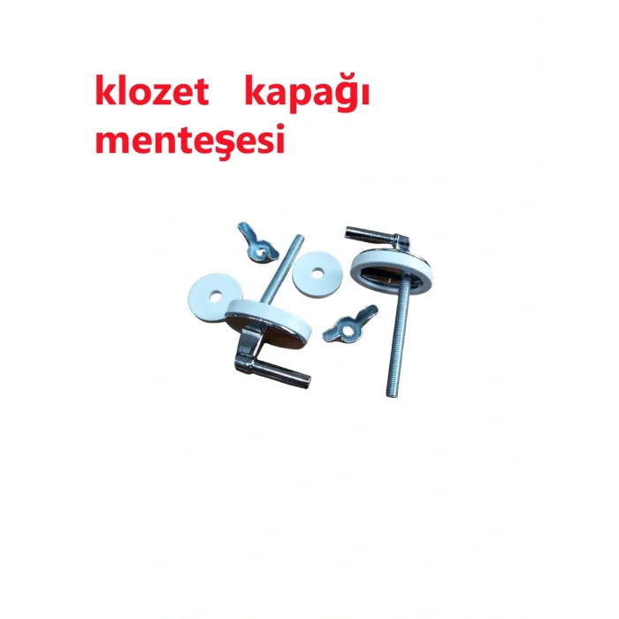Tuvalet Klozet Kapağı Montaj Vidası Alttan Sıkıştırmalı