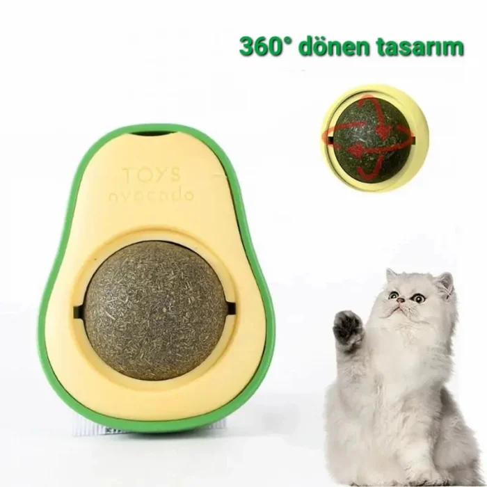 Yenilebilir Kedi Nanesi Otu Oyuncağı
